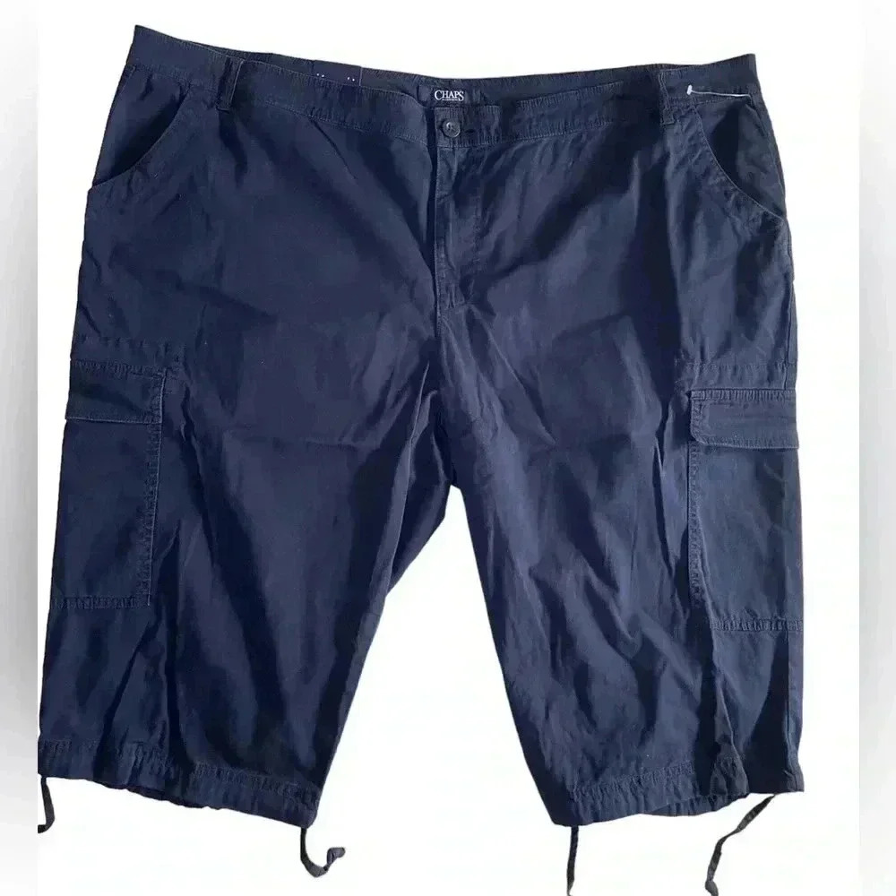 Chaps Mid Rise navy capris sz 24 W